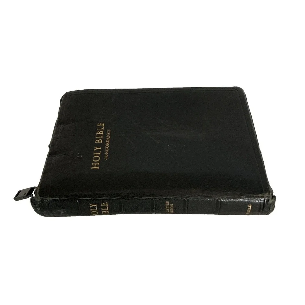 VTG Holy Bible KJV Concordance Red Letter Edition Zipper World Publishing Co.